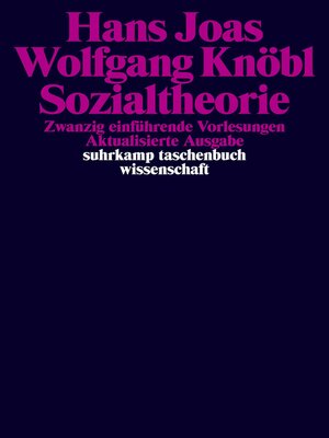 cover image of Sozialtheorie